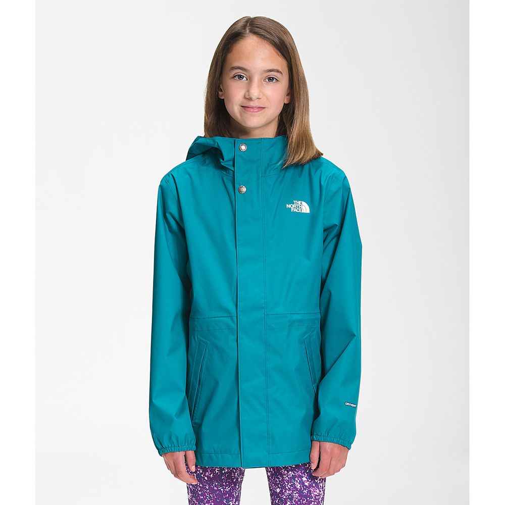 The North Face Parka Girls Australia - The North Face Dryvent™ Mountain Snapper Dark Blue Mountain (